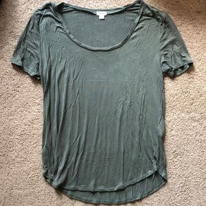 Green t shirt